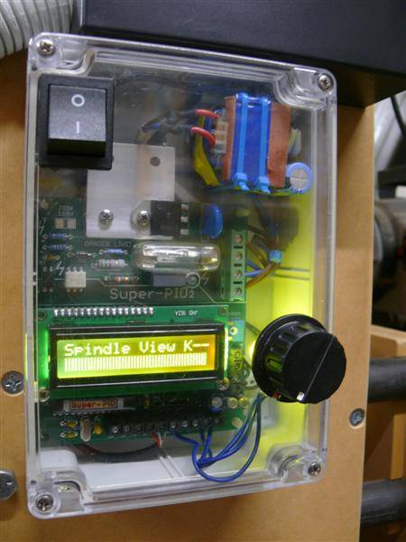 Super-PID v2 installed into insulated enclosure for safety